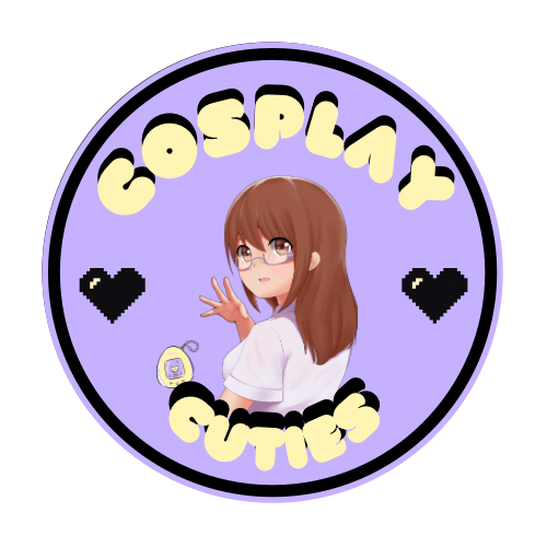 Cosplay cuties Logo - cute gamer girl dropping tamagotchi 